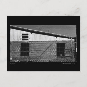 Die schlanke Stadtmauer für digitale Kunst Postkarte