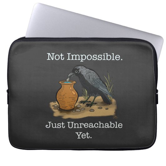 Die schlaue Reihe: Nicht unmöglich Laptopschutzhülle (Vorderseite)