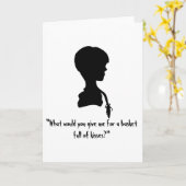 Die schlechte Grußkarte Karte (Gelbe Blume)