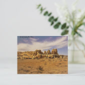 Die schlechten Länder New Mexikos Postkarte (Stehend Vorderseite)