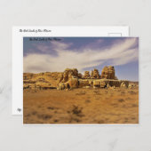 Die schlechten Länder New Mexikos Postkarte (Vorne/Hinten)