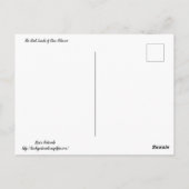 Die schlechten Länder New Mexikos Postkarte (Rückseite)