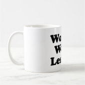 die schlechteste Lesbe der Welt Kaffeetasse (Links)