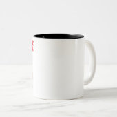 Die schlechteste Mutter der Welt Zweifarbige Tasse (VorderseiteRechts)
