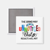 Die Schleife kann unbemerkt bleiben, Ergebnisse we Magnet (Vorderseite/Rückseite)