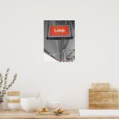 Die Schleife Poster (Küche)