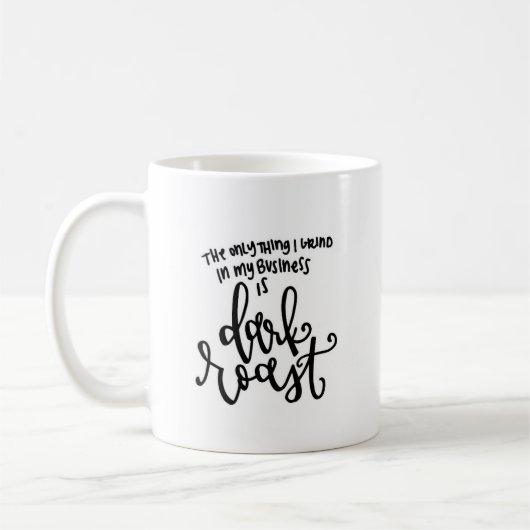 Die Schleifen-Kaffee-Tasse Kaffeetasse (Links)