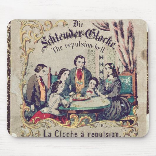 Die Schleuder Glocke - die Abstossungsglocke Mousepad (Vorne)