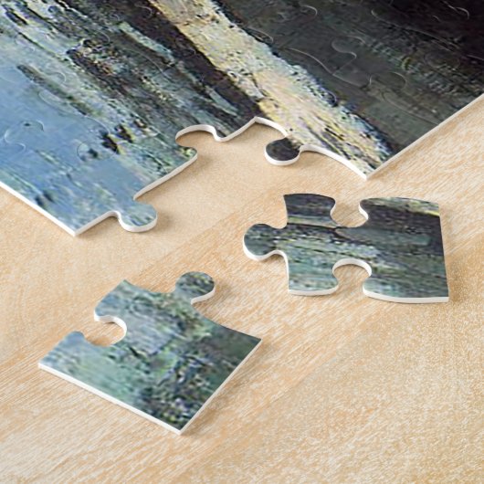Die Schleuse Pontoise von Camille Pissarro Puzzle (Seite)