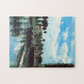 Die Schleuse Pontoise von Camille Pissarro Puzzle (Horizontal)