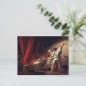 Die Schleuse von Fragonard Jean-Honoré (beste Qual Postkarte (Stehend Vorderseite)