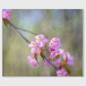 Die schlichte Schönheit der Blume von Sakura Geschenkpapier (Flach)