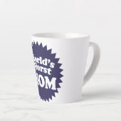 Die schlimmste Mama der Welt Milchtasse (Rechte Ecke)