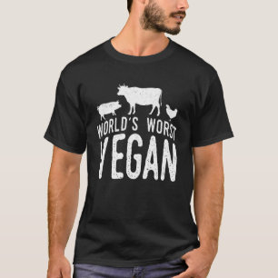 Die schlimmste vegane Kohlengrill-Steak-Küche der  T-Shirt