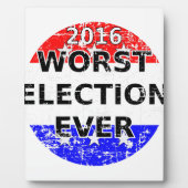 Die schlimmste Wahl je Fotoplatte (Vorderseite)