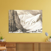 Die Schlitten, die vom südlichen Depot kommen, aus Leinwanddruck (Insitu (Wohnzimmer))