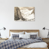 Die Schlitten, die vom südlichen Depot kommen, aus Leinwanddruck (Insitu (Schlafzimmer))