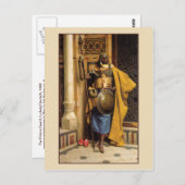 Die Schlossgarde von Ludwig Deutsch Postkarte (Vorne/Hinten)