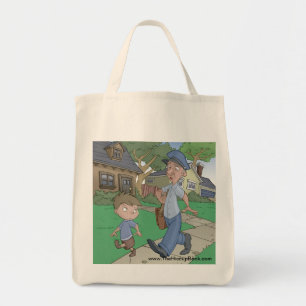 Die Schluckauf-Buchlebensmittelgeschäft-Tasche - Tragetasche