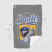 Die Schlummerzeiten (Hockeyteam) Golfhandtuch (Insitu)