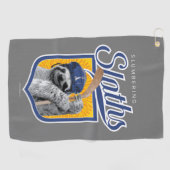 Die Schlummerzeiten (Hockeyteam) Golfhandtuch (Horizontal)