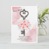 Die Schlüsselankündigung Ankündigung (Stehend Vorderseite)