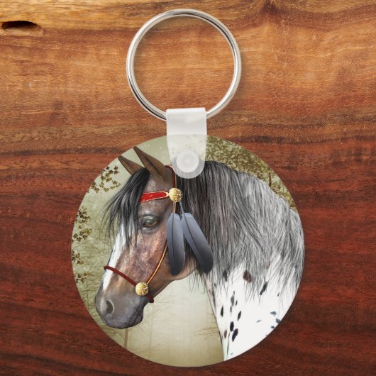 Die Schlüsselkette der indischen Pony Schlüsselanhänger (Vorderseite)