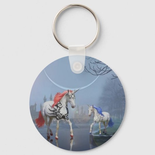 Die Schlüsselkette Unicorns Schlüsselanhänger (Vorderseite)