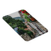 Die schmale Steinstraße in Dubrovnik Magnet (Rechte Seite)