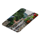 Die schmale Steinstraße in Dubrovnik Magnet (Linke Seite)