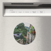 Die schmale Steinstraße in Dubrovnik Magnet (In Situ (Geschirrspüler))
