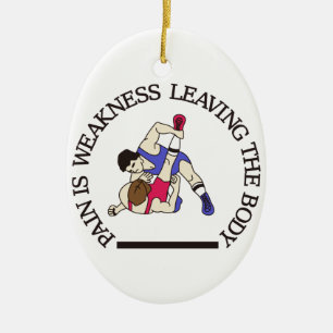 Die Schmerz sind… Keramikornament