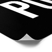 Die Schmerzen von heute sind der Power von morgen  Poster (Ecke)