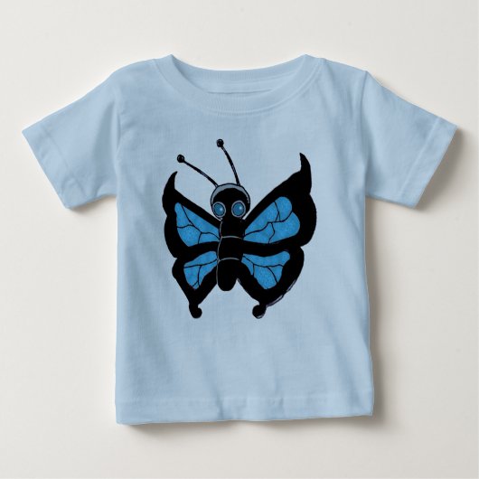 Die Schmetterlinge Baby T-shirt (Vorderseite)