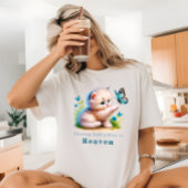 Die Schmetterlinge in der Himmelskatze jagen Tri-Blend Shirt