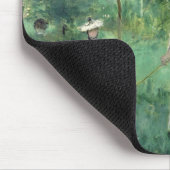 Die Schmetterlings-Jagd, 1874 Mousepad (Ecke)
