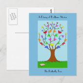 Die Schmetterlingsbaum-Postkarte Postkarte (Vorne/Hinten)