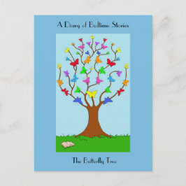 Die Schmetterlingsbaum-Postkarte Postkarte