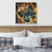 Die Schmetterlingseffekte zu überwinden Leinwanddruck (Insitu (Schlafzimmer))