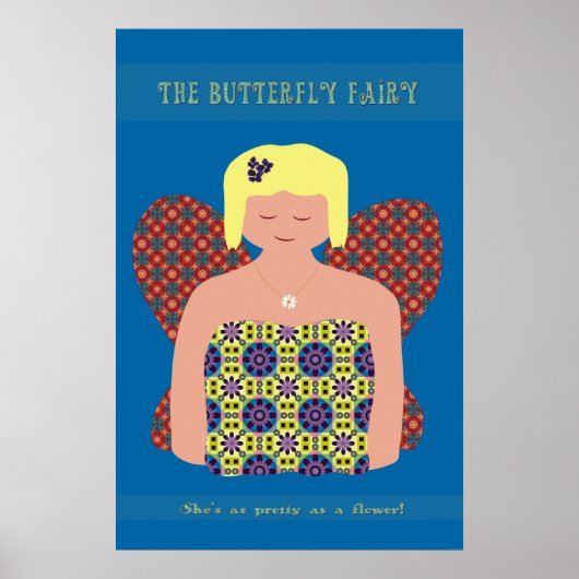 Die Schmetterlingsfee Poster (Vorne)