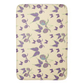 Die Schmetterlingsfreude in der Sahne-Badematte Badematte (Vorderseite Vertikal)