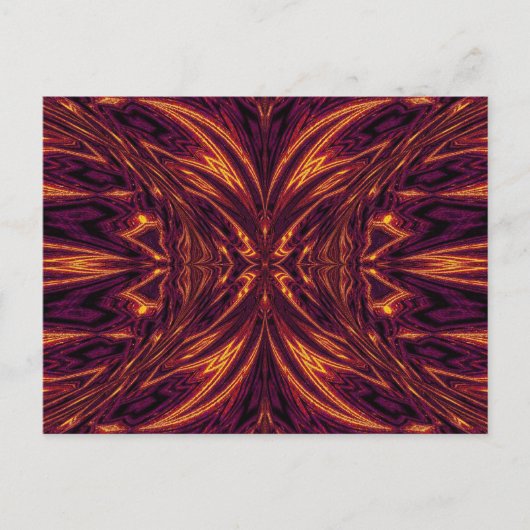 Die Schmetterlingsgoddess Postkarte (Vorderseite)