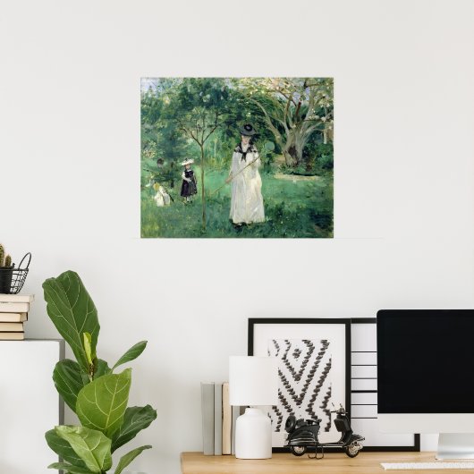 Die Schmetterlingsjagd, 1874 Poster (Heimbüro)