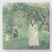 Die Schmetterlingsjagd, 1874 Steinuntersetzer (Vorderseite)