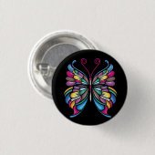 die Schmetterlingskonstruktion Button (Vorne & Hinten)