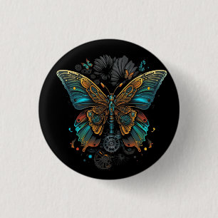 die Schmetterlingskonstruktion Button