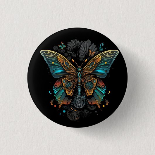 die Schmetterlingskonstruktion Button (Vorderseite)