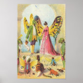 Die Schmetterlingssäule Poster (Vorne)