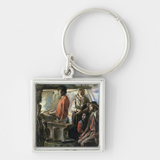 Die Schmiede, 1640 Schlüsselanhänger (Vorne)
