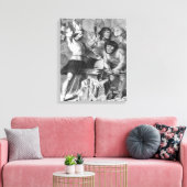 Die Schmiede des Vulkans Leinwanddruck (Insitu (Wohnzimmer))